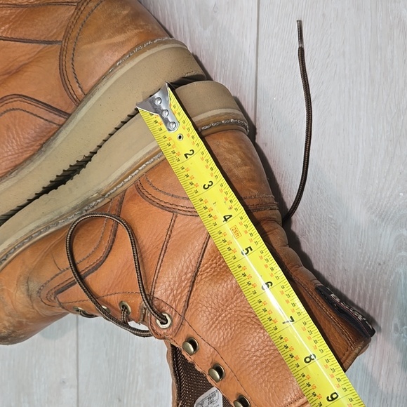 Georgia Boot G8152 8" Barracuda Gold WedgeMens Leather Oil&slip Resistant 8 - Picture 11 of 13